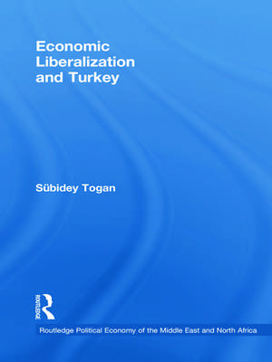 Economic Liberalization and Turkey de Sübidey Togan