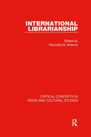 International Librarianship de Ravindra Sharma