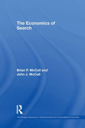 The Economics of Search de Brian McCall