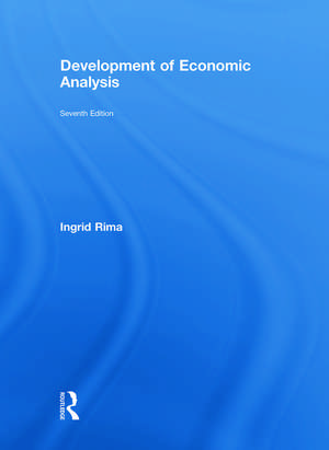 Development of Economic Analysis de Ingrid H. Rima