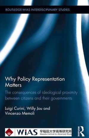 Why Policy Representation Matters: The consequences of ideological proximity between citizens and their governments de Luigi Curini