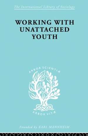 Working with Unattached Youth de George W. Goetschius