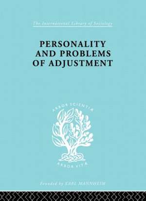 Personality and Problems of Adjustment de Kimbell Young