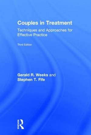 Couples in Treatment: Techniques and Approaches for Effective Practice de Gerald R. Weeks