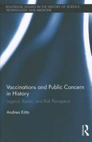 Vaccinations and Public Concern in History: Legend, Rumor, and Risk Perception de Andrea Kitta