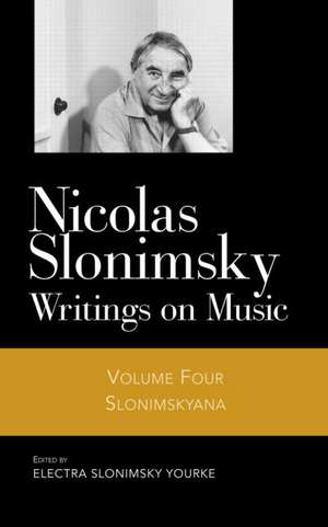 Slonimskyana V4 de Nicolas Slonimsky