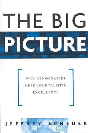 The Big Picture: Why Democracies Need Journalistic Excellence de Jeffrey Scheuer