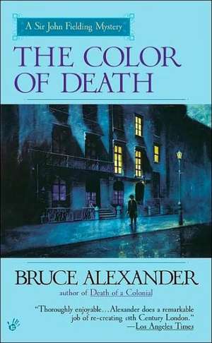 The Color of Death de Bruce Alexander