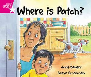 Rigby Star Guided Reception: Pink Level: Where's Patch? Pupil Book (Single)