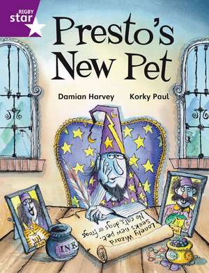 Rigby Star Independent Purple Reader 2: Presto's New Pet