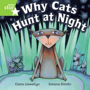 Rigby Star Independent Year 1 Green Fiction: Why Cats Hunt at Night Single de Claire Llewellyn