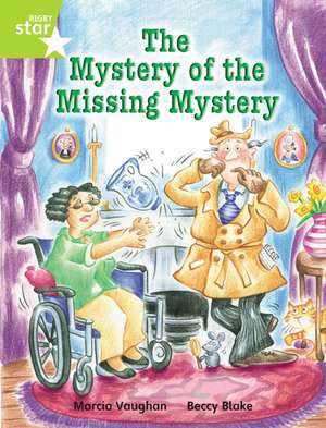 Rigby Star Indep Year 2 Lime Fiction The Mystery of the Missing Mystery Single de Marcia Vaughan