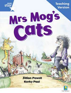 Rigby Star Guided Reading Blue Level: Mrs Mog's Cat Teaching