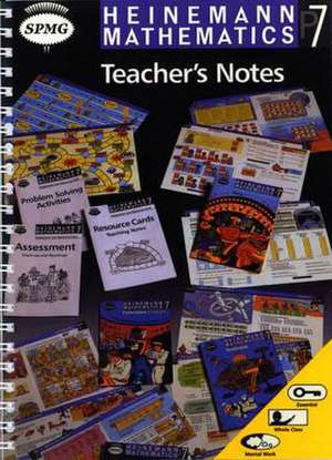 Heinemann Maths P7 Teacher's Notes de Scottish Primary Maths Group Spmg