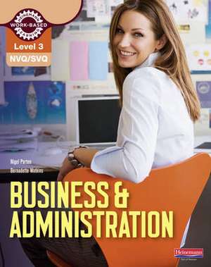 NVQ/SVQ Level 3 Business & Administration Candidate Handbook de Bernadette Watkins