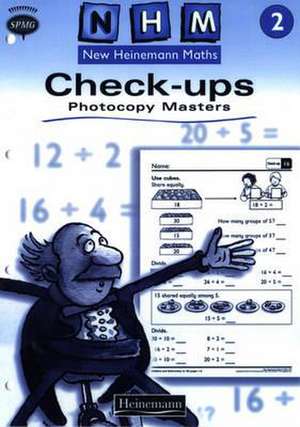 New Heinemann Maths Yr2, Check-Up Workbook Photocopy Masters de Scottish Primary Maths Group Spmg