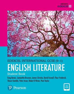 Pearson Edexcel International GCSE (9-1) English Literature Student Book de David Farnell