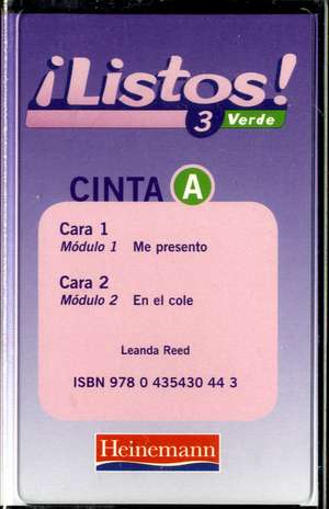 Listos! 3 Verde Cassette Pack de Leanda Reed