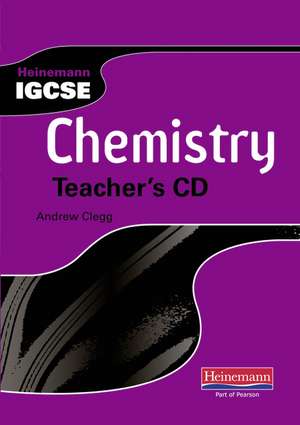 Heinemann IGCSE Chemistry Teacher's CD de Andrew Clegg