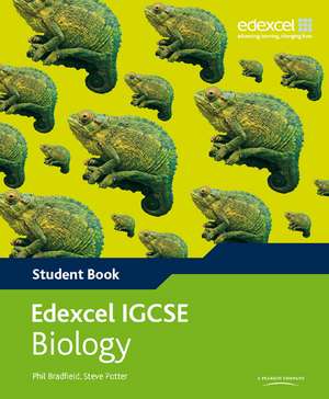 Edexcel International GCSE Biology Student Book with ActiveBook CD de Philip Bradfield