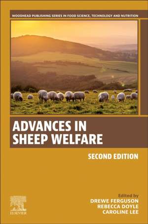 Advances in Sheep Welfare de Drewe Ferguson