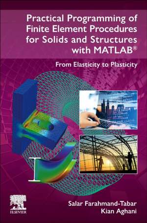 Practical Programming of Finite Element Procedures for Solids and Structures with MATLAB®: From Elasticity to Plasticity de Salar Farahmand-Tabar