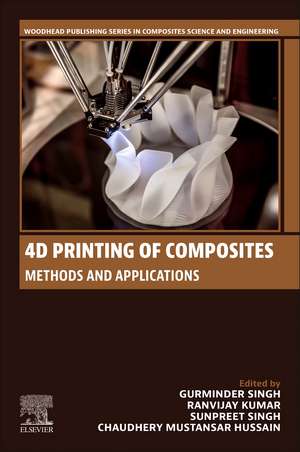 4D Printing of Composites: Methods and Applications de Gurminder Singh