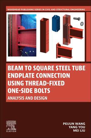 Beam to Square Steel Tube Endplate Connection Using Thread-Fixed One-Side Bolts: Analysis and Design de Peijun Wang