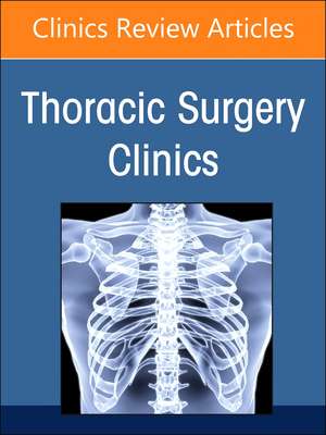 Wellbeing for Thoracic Surgeons, An Issue of Thoracic Surgery Clinics de Elsevier Clinics