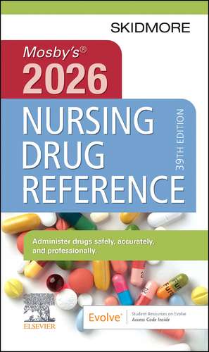 Mosby's 2026 Nursing Drug Reference de Linda Skidmore-Roth