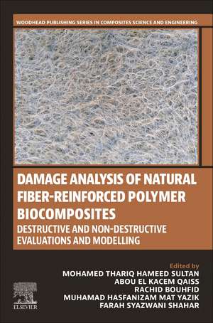 Damage Analysis of Natural Fiber-reinforced Polymer Biocomposites: Destructive and Non-destructive Evaluations and Modelling de Mohamed Thariq Hameed Sultan