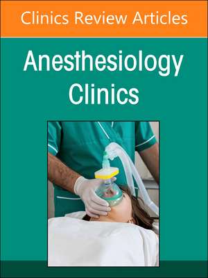 Regional Anesthesia, An Issue of Anesthesiology Clinics de Nabil Elkassabany