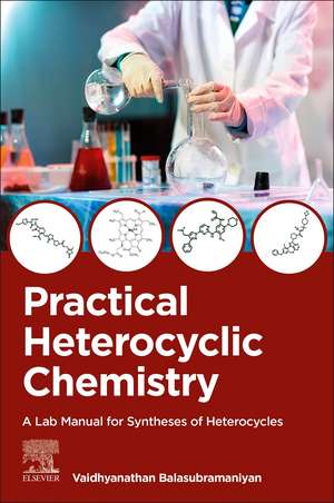 Practical Heterocyclic Chemistry: A Lab Manual for Syntheses of Heterocycles de Vaidhyanathan Balasubramaniyan