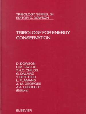 Tribology for Energy Conservation de L. Flamand