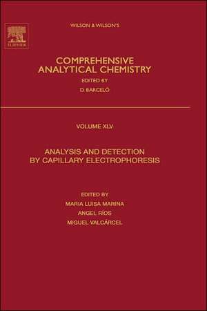 Analysis and Detection by Capillary Electrophoresis de Maria Luisa Marina