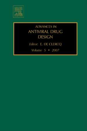 Advances in Antiviral Drug Design de E. De Clercq