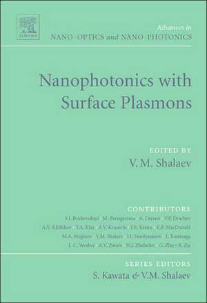 Nanophotonics with Surface Plasmons
