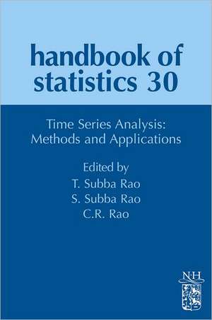 Time Series Analysis: Methods and Applications de Tata Subba Rao