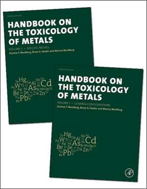 Handbook on the Toxicology of Metals de Gunnar F. Nordberg