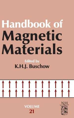 Handbook of Magnetic Materials de K. H. J. Buschow