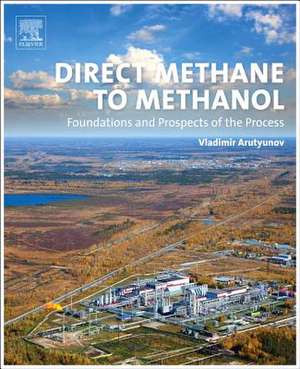 Direct Methane to Methanol: Foundations and Prospects of the Process de Vladimir Arutyunov