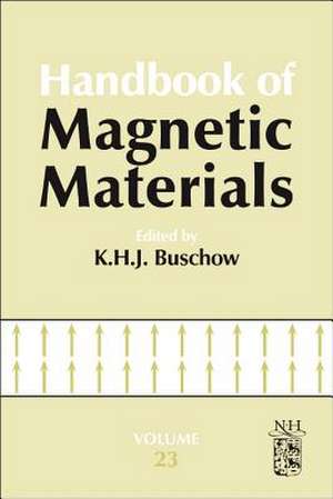 Handbook of Magnetic Materials de K. H. J. Buschow