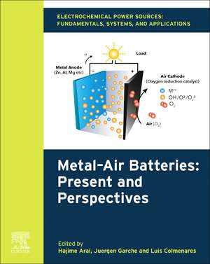 Electrochemical Power Sources: Fundamentals, Systems, and Applications: Metal–Air Batteries: Present and Perspectives de Hajime Arai