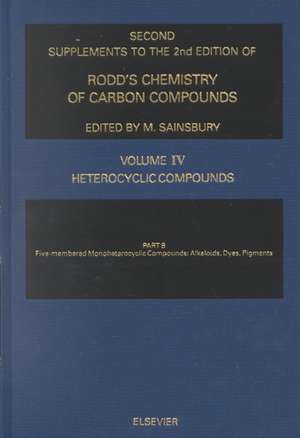 Hererocyclic Compounds V.4-B de M. Sainsbury