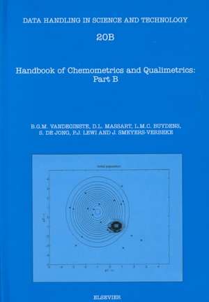 Handbook of Chemometrics and Qualimetrics: Part B de Massart