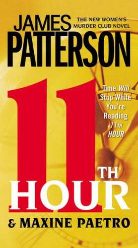 11th Hour de James Patterson