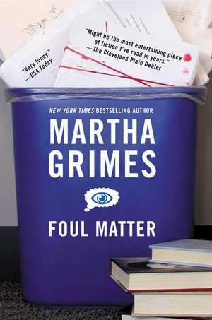 Foul Matter de Martha Grimes