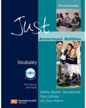 Just Vocabulary Pre-Intermediate de Jeremy Harmer