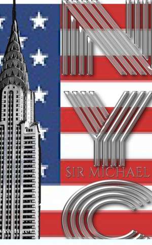 USA American Flag Iconic Chrysler Building New York City Sir Michael Huhn Artist Drawing Journal de Michael Huhn