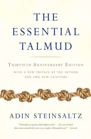 The Essential Talmud de Adin Steinsaltz